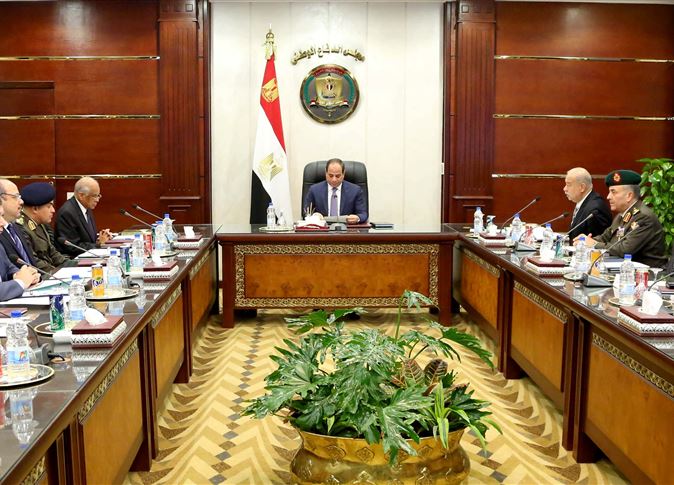 السيسي يترأس اجتماع مجلس الدفاع الوطني