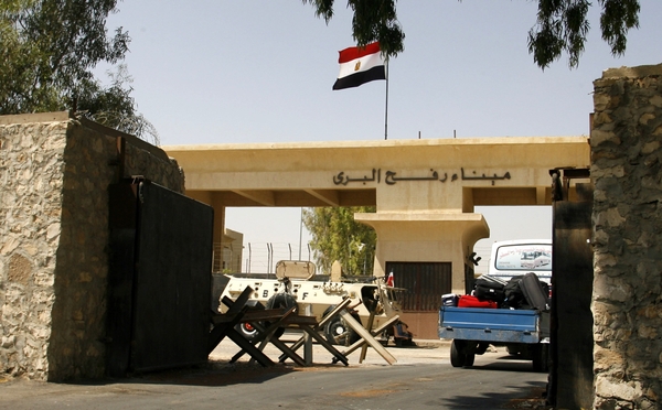 اغلاق معبر رفح الحدودي بين غزة
