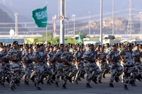 (الرعد السعودي) يمهد لمشاركة المغرب بتمجيد