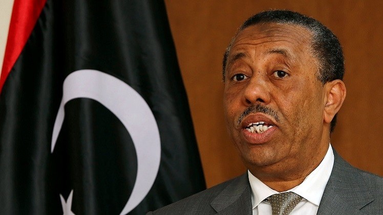 الحكومة الليبية المؤقتة تجدد مطالبتها برفع