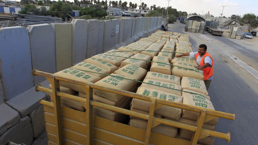 فتح معبر حدودي للبضائع مع غزة