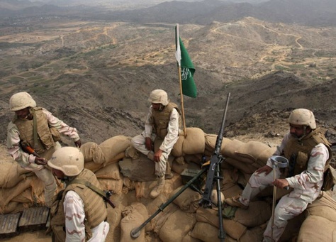 مقتل 3 جنود سعوديين على الحدود