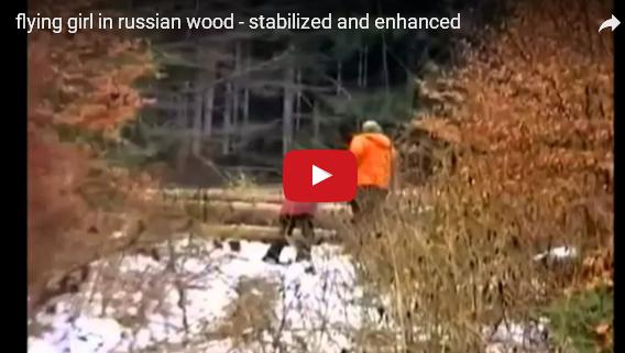 بالفيديو: ما سر هذه الطفلة الطائرة؟