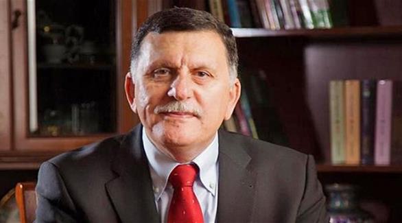 رئيس حكومة الوفاق الليبية يصل القاهرة