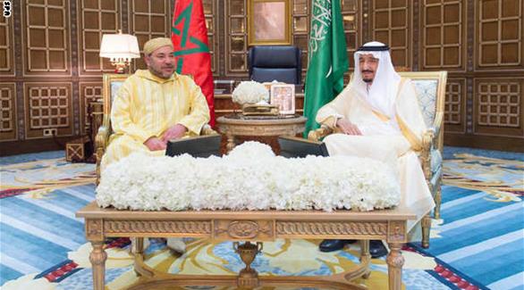 الملك محمد السادس يصل الرياض