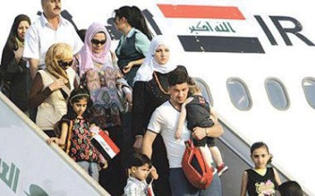 عودة 280 عراقيا من تركيا على
