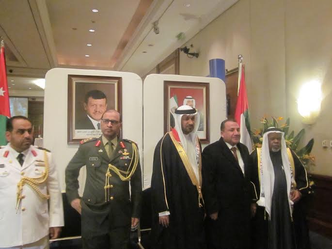 سفارة الامارات بالاردن تحتفل باليوم الوطني