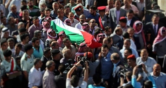 تشييع جثامين شهداء هجوم البقعة الارهابي..
