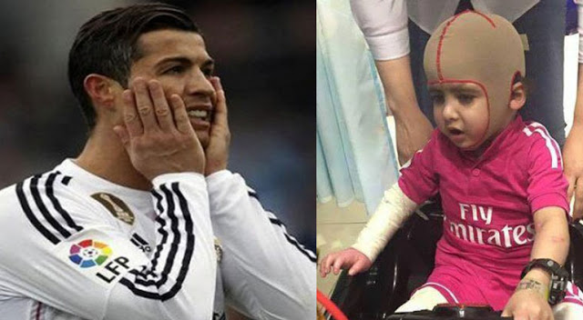 الطفل الفلسطيني أحمد الدوابشة سيلتقي رونالدو