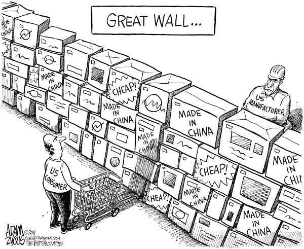 Chinese economy’s great wall