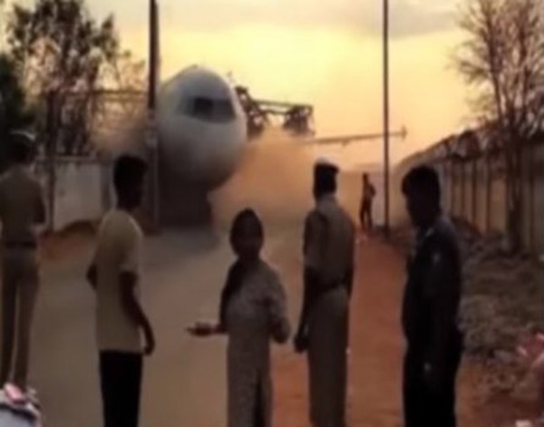 بالفيديو .. لحظة تحطم طائرة إيرباص