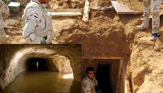 وزير إسرائيلي: مصر أغرقت الأنفاق في