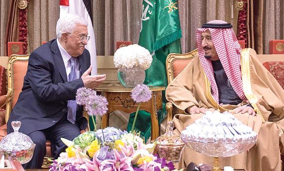 Abbas assured of KSA support