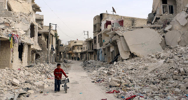 قصف جوي على حلب بعد ساعات
