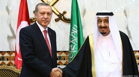 الملك سلمان وأردوغان: لا حل للصراع
