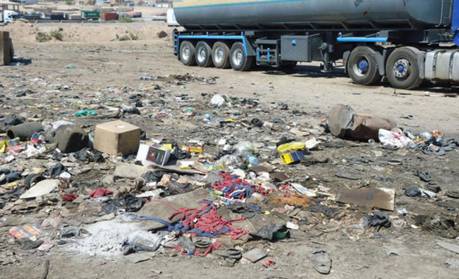 مجمع الشاحنات بالراشدية: بنية تحتية متردية