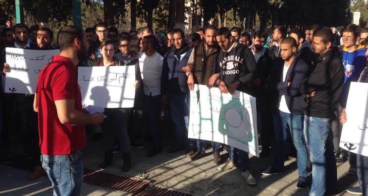 ذبحتونا طلبة الأردنية يدخلون يومهم الثالث