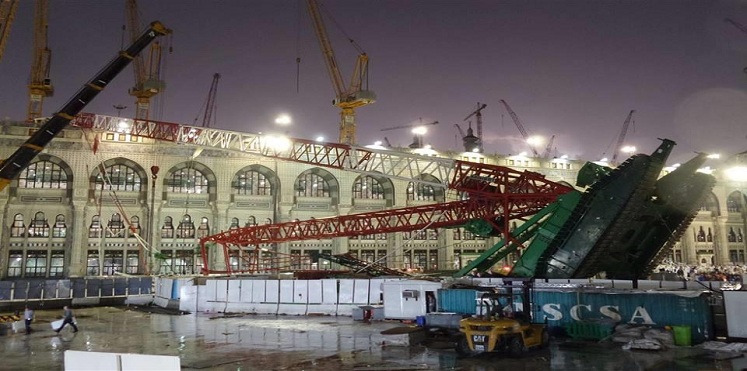 السعودية.. إحالة قضية رافعة الحرم للقضاء