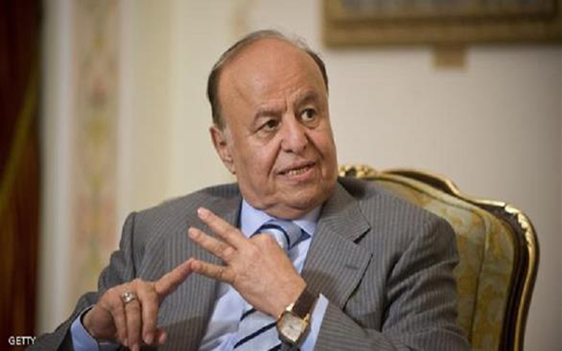 هادي: ملتزمون بالهدنة رغم خروقات الانقلابيين