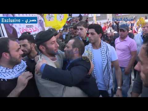 بالفيديو: خطبة شهيد فلسطيني على شهيدة