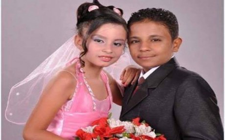 فيديو صادم لحفل خطوبة طفلين يهز