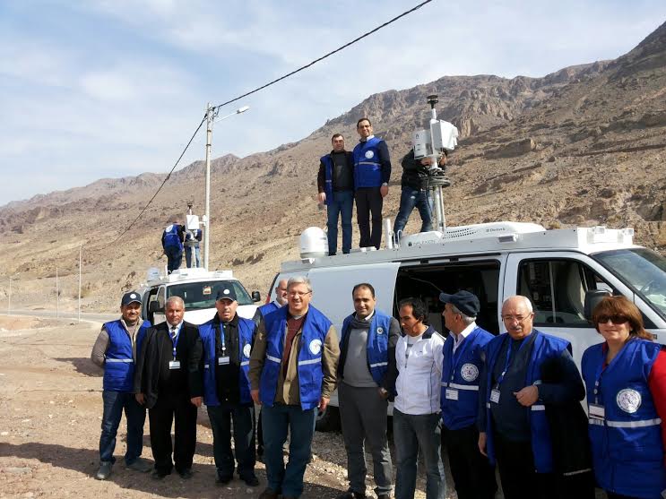 الطاقة والمعادن تقيس مستويات الاشعة في