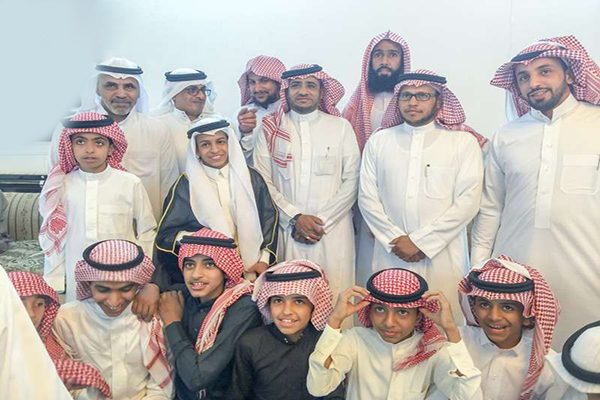 حفل زفاف أصغر عريس في السعودية