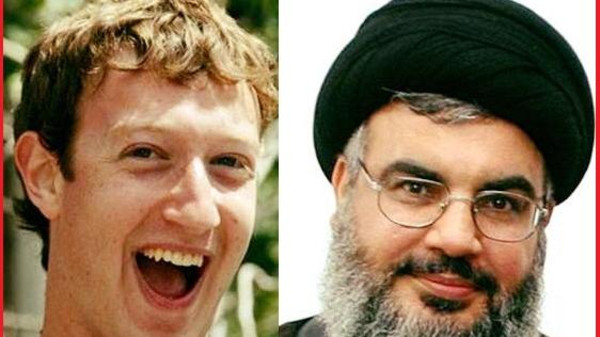 حذف صور حسن نصرالله من (فيسبوك)