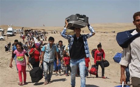 منظمة: عدد النازحين في العراق يرتفع