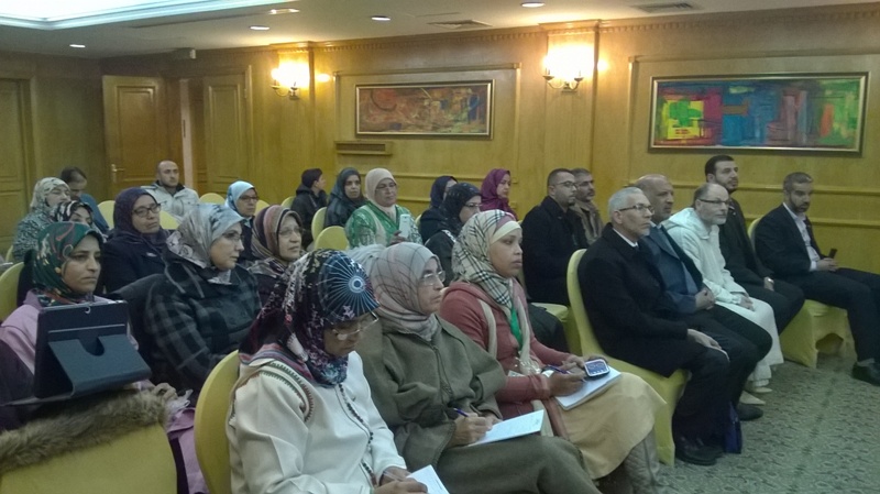 وفد مغربي متضامن يلتقي اللجان العاملة