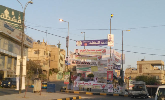 مجهولون يحرقون مقرا انتخابيا لمرشح في