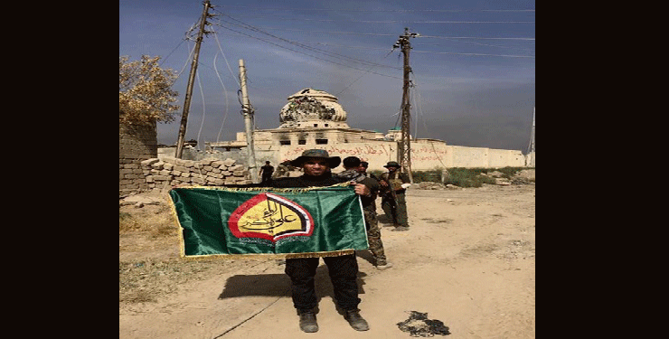 فيديو.. مسلحو الحشد الشعبي يفجرون اكبر