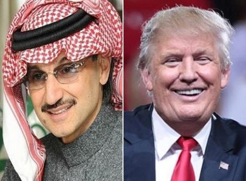 الوليد بن طلال لترامب: بغض النظر