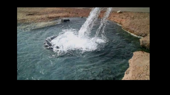 الناصر : البئر المعدني في منطقة