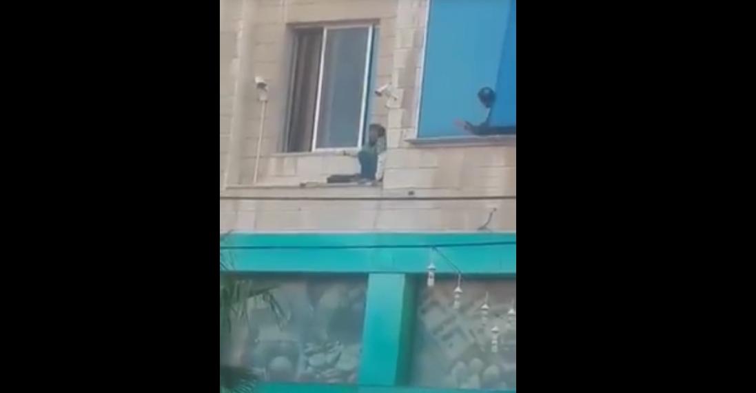 خادمة تحاول الانتحار في الياسمين (فيديو)