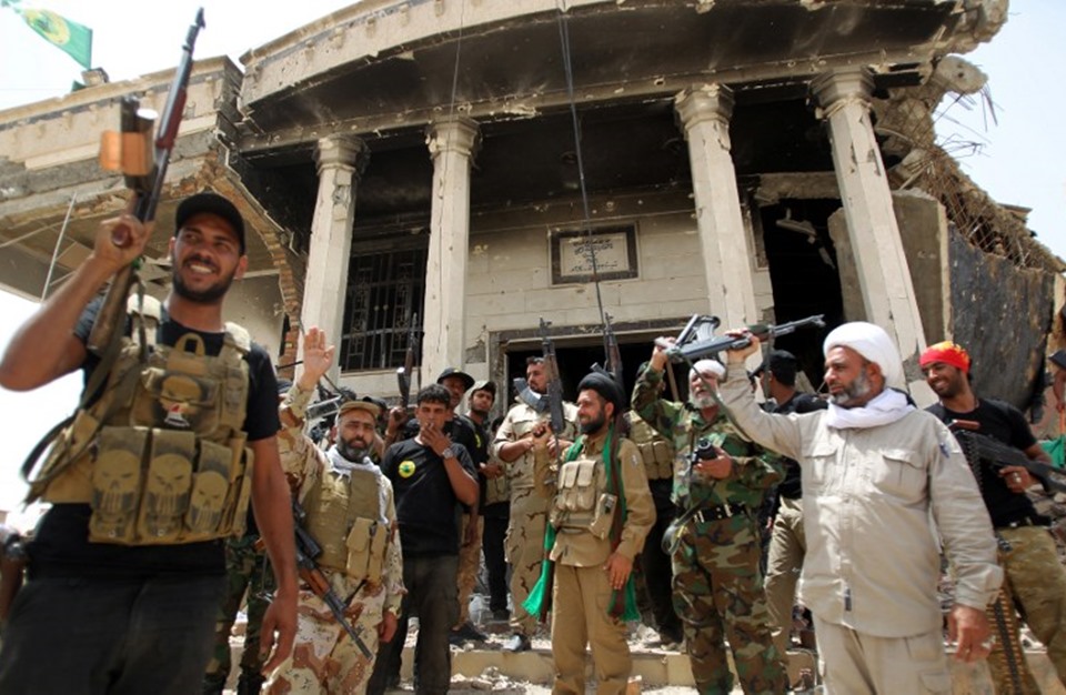 الحشد الشعبي يحرقون المساجد ويعتقلون العشرات