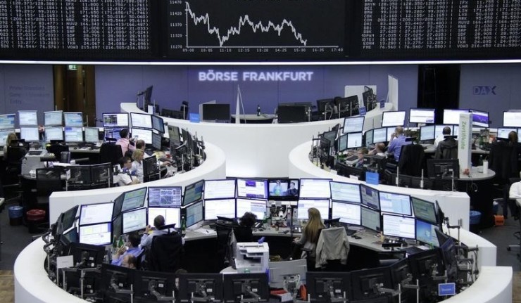 انخفاض الأسهم الأوروبية في مستهل تعاملات