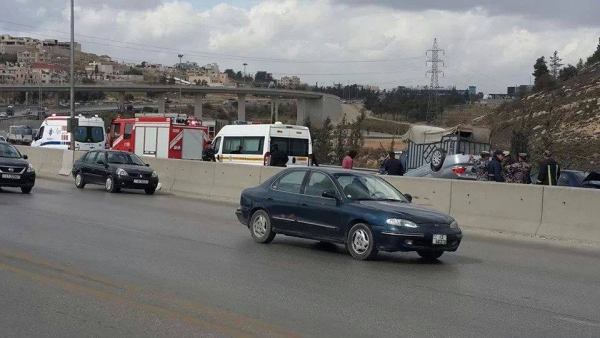 10 إصابات في حادثين منفصلين بعجلون