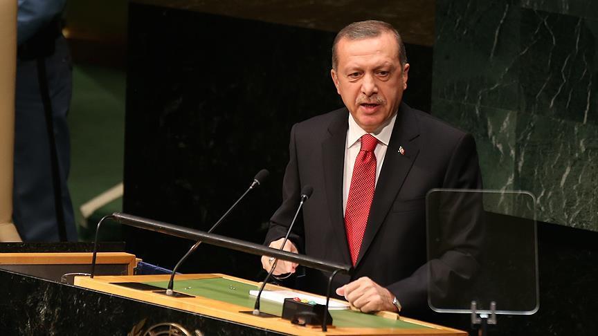 أردوغان يشارك في الدورة الـ71 للجمعية