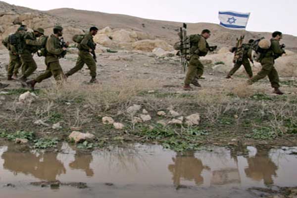 مناورة عسكرية إسرائيلية في غور الأردن