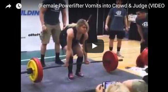 بالفيديو: رياضية تتعرض لموقف محرج للغاية