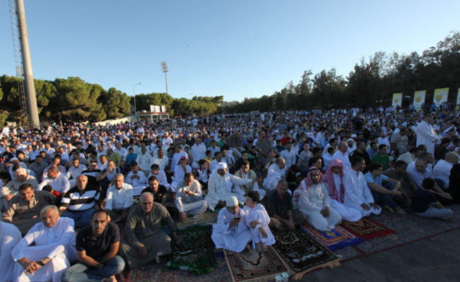 صلاة العيد الساعة 6:45