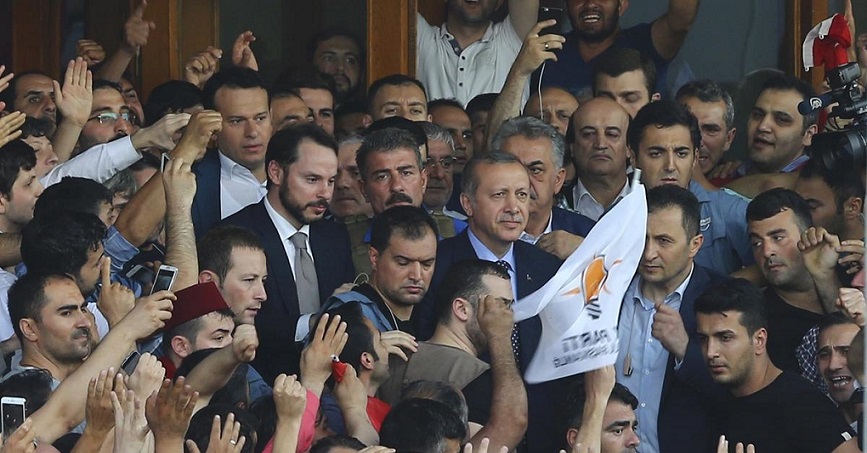 أردوغان: الحكومة تسيطر على البلاد