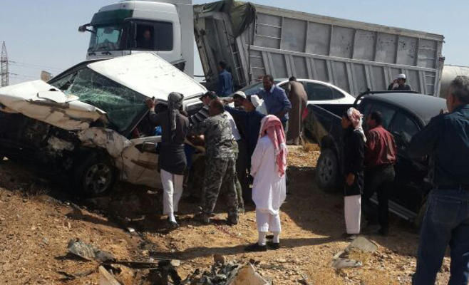 معان: عشريني يقضي بحادث على طريق