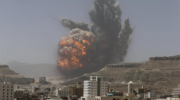 التحالف يجدد ضرباته على مواقع المتمردين