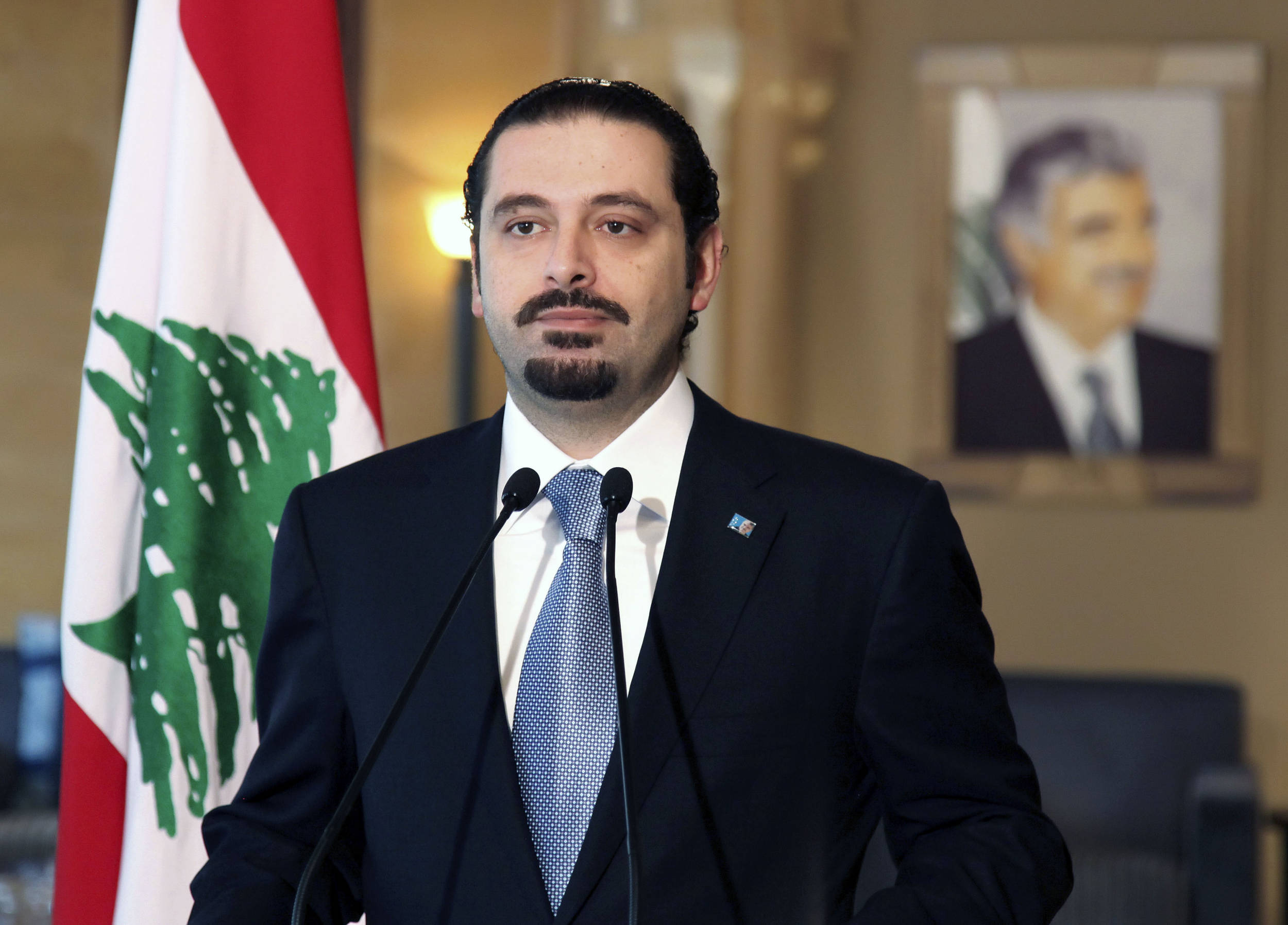 سعد الحريري يعلن دعمه ترشيح ميشال