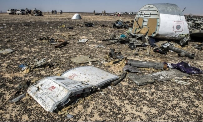 مصر: سقوط الطائرة الروسية ليس عملا