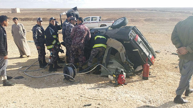حوادث السير تحصد أرواح 3 أشخاص