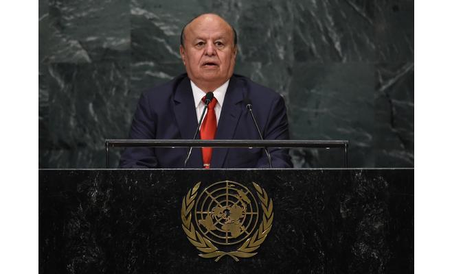 الرئيس اليمني يتعهد بانتزاع بلاده من