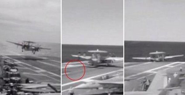 فيديو: طيار أمريكي ينقذ طائرة حربية